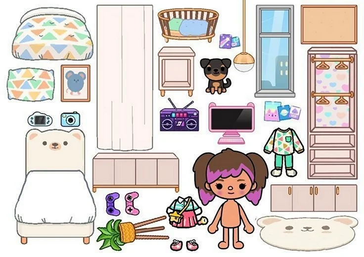 Toca life world  Create your own world Adorable homes game Cute drawings