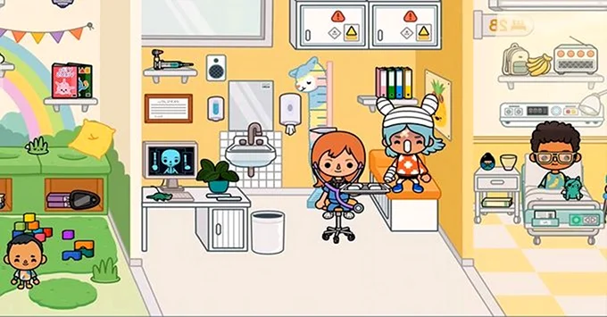 Toca boca Life комната